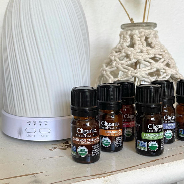 Cliganic, Essential Oils, Aromatherapy Set