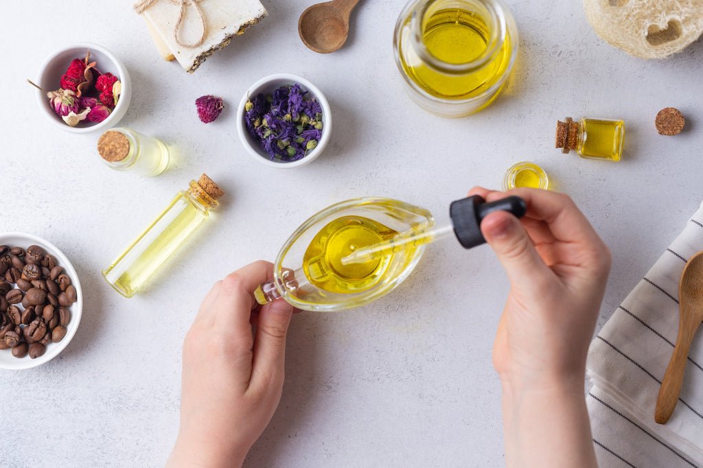 DIY Autumn Face Oil Recipe - Cliganic