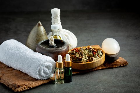 DIY Warming Belly Oil - Cliganic