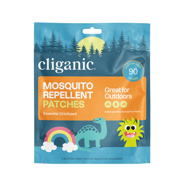 Mosquito Repellent Patches - Positive Vibes Cliganic