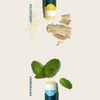 Unscented & mint ingredients with lip balms