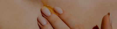 Oil being applied to skin