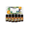 Bundle & Save! Top 6 Essential Oils Set with Diffuser - Cliganic Essential Oil Sets