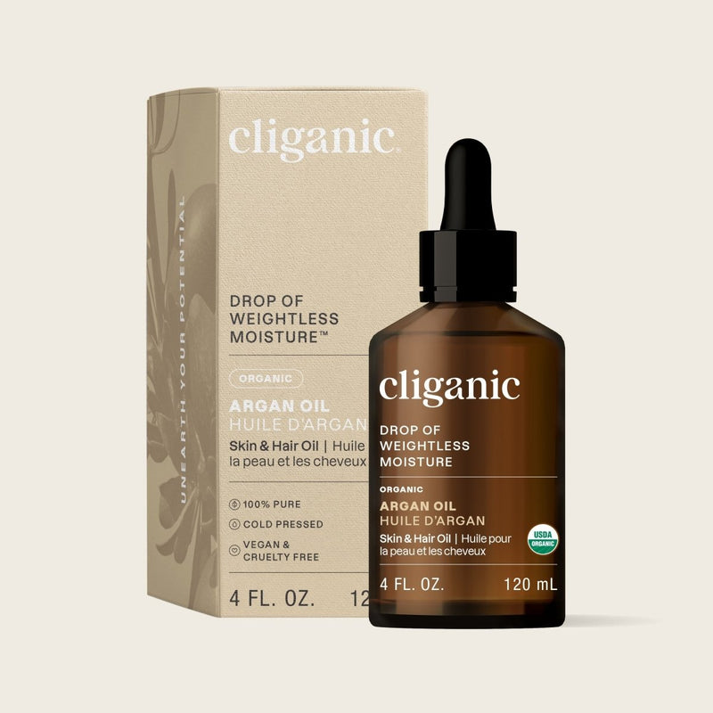 Organic Argan Oil - Cliganic Skin & Hair Oils