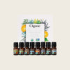 Organic Aromatherapy Set (Top 8) - Cliganic Essential Oil Sets