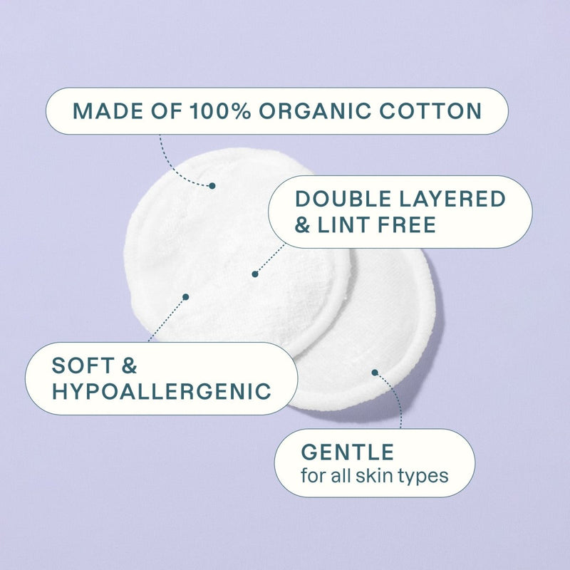 Organic Cotton Rounds - Cliganic Cotton Products