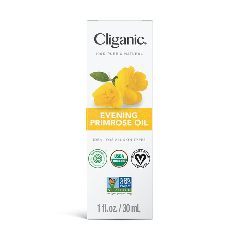 Organic Evening Primrose Oil - Cliganic Skin & Hair Oils