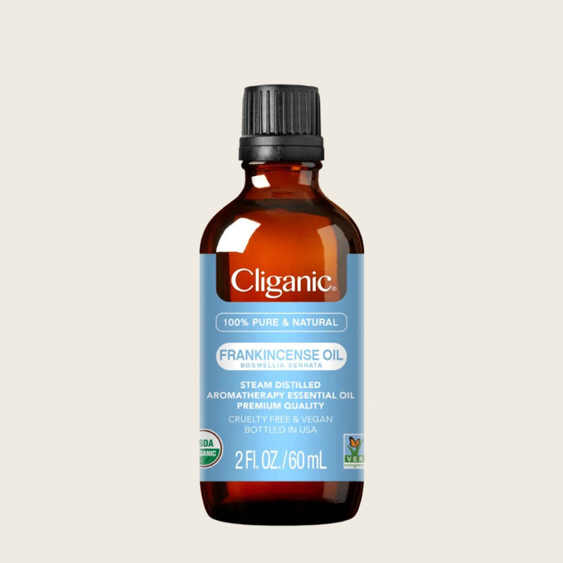 Organic Frankincense Essential Oil - Cliganic Essential Oil Singles