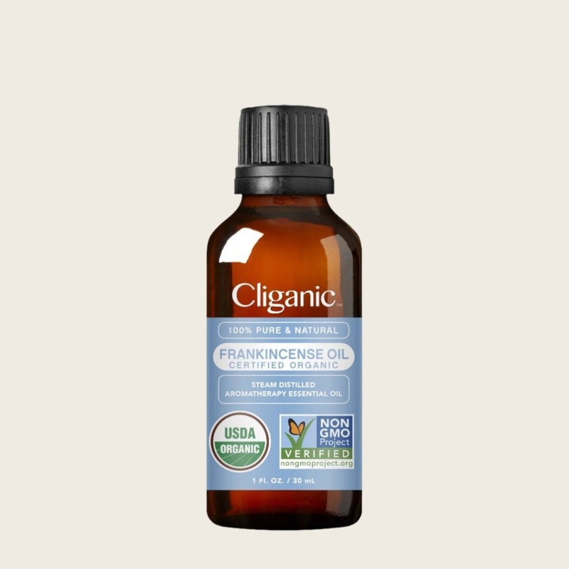 Organic Frankincense Essential Oil - Cliganic Essential Oil Singles