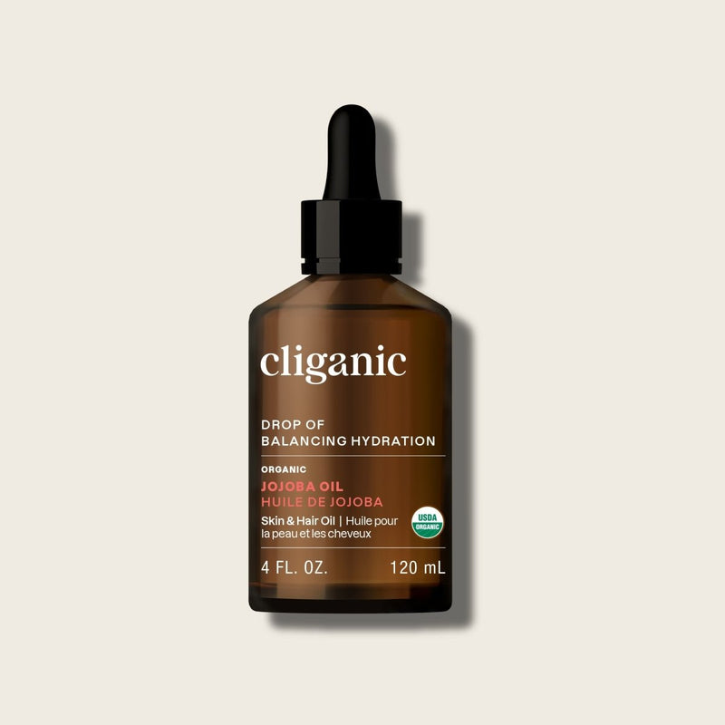 Organic Jojoba Oil - Cliganic Skin & Hair Oils