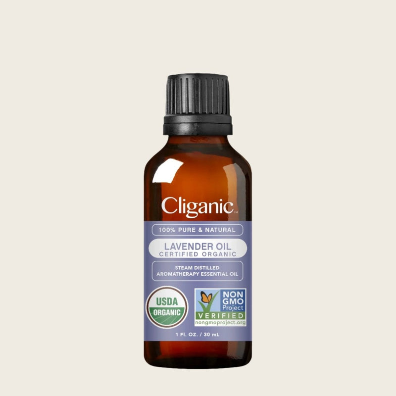 Organic Lavender Essential Oil - Cliganic Essential Oil Singles