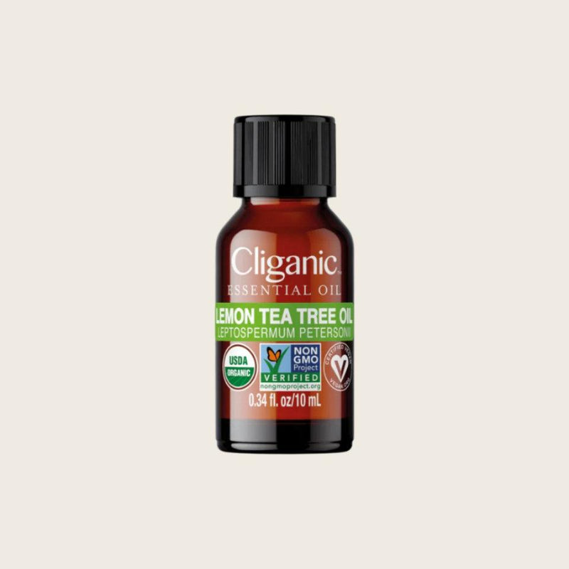 Organic Lemon Tea Tree Essential Oil - Cliganic Essential Oil Singles