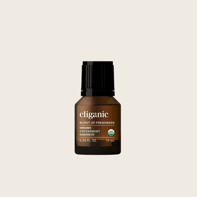 Organic Peppermint Essential Oil - Cliganic Essential Oil Singles