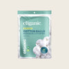 Organic Super Jumbo Cotton Balls - Cliganic Cotton Products