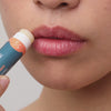 Video of applying lip balm