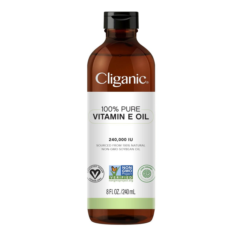 Pure Vitamin E Oil - Cliganic Skin & Hair Oils