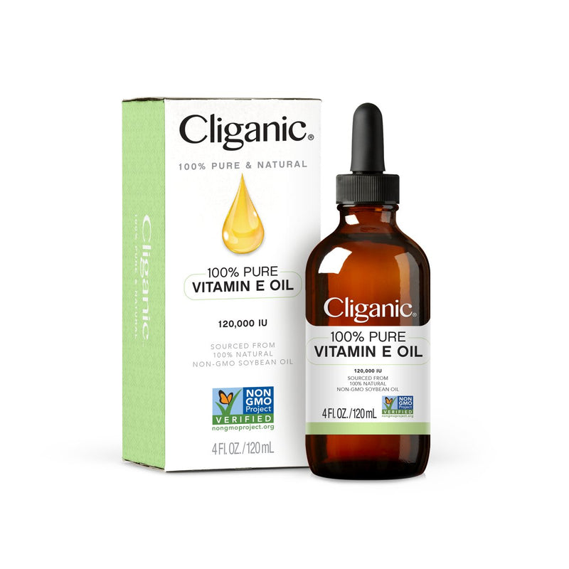 Pure Vitamin E Oil - Cliganic Skin & Hair Oils