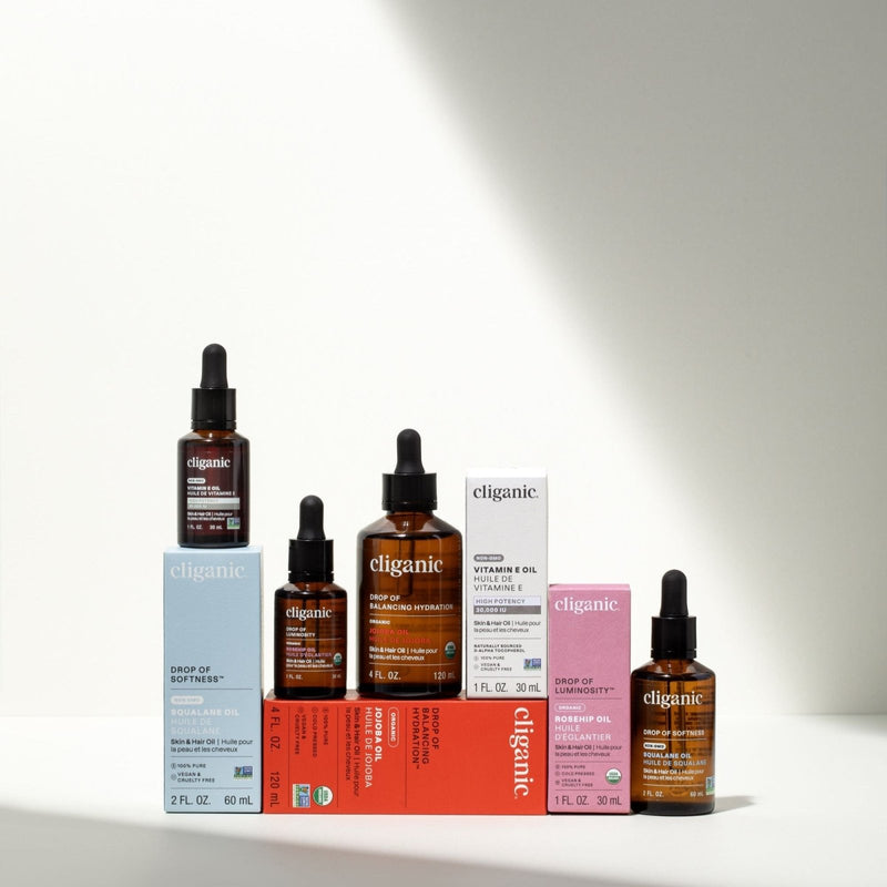 Radiant Skin Essentials Bundle - Cliganic Skin & Hair Oils