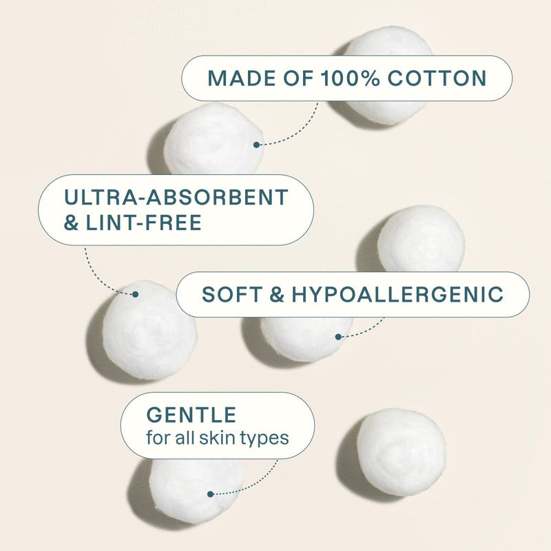 Super Jumbo Cotton Balls - Cliganic Cotton Products