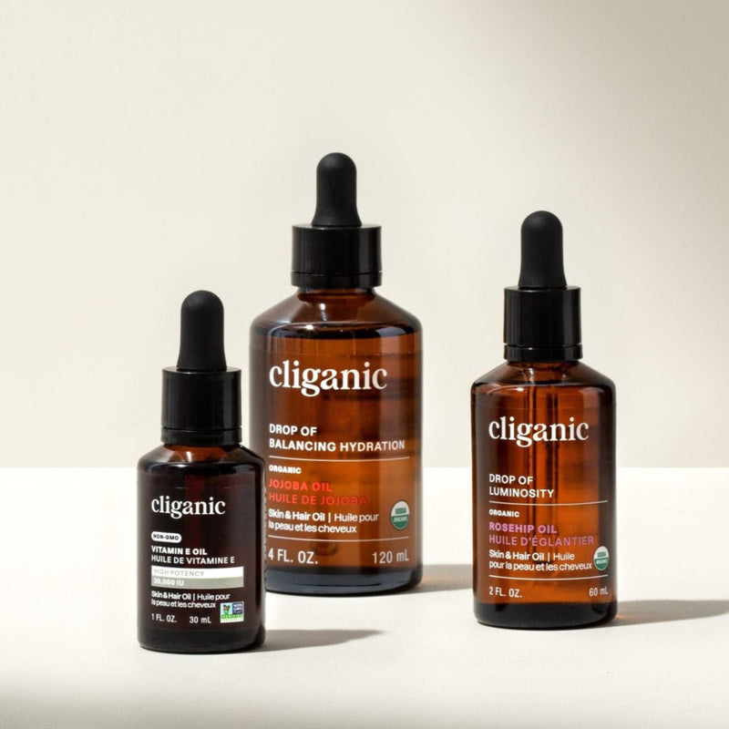 Timeless Beauty Bundle - Cliganic Skin & Hair Oils