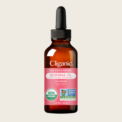 Cliganic 100% Pure Organic Moringa Oil 1oz