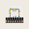 Cliganic Organic Aromatherapy Set (Top 8 Essential Oils) 5ml